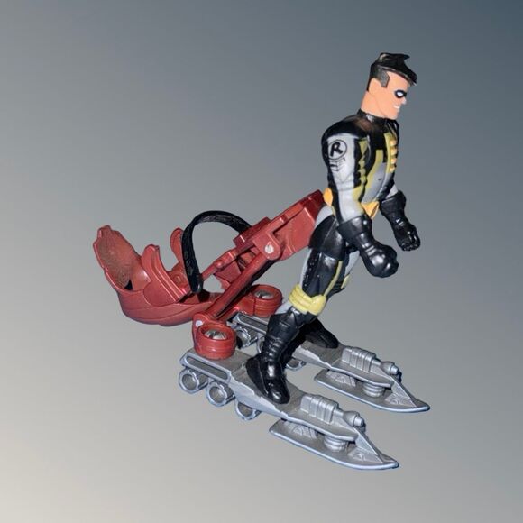 1997 Kenner BATMAN the Animated Series Ski Blast Robin Action Figure A29 - Picture 3 of 6